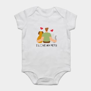 Pet Lovers Baby Bodysuit